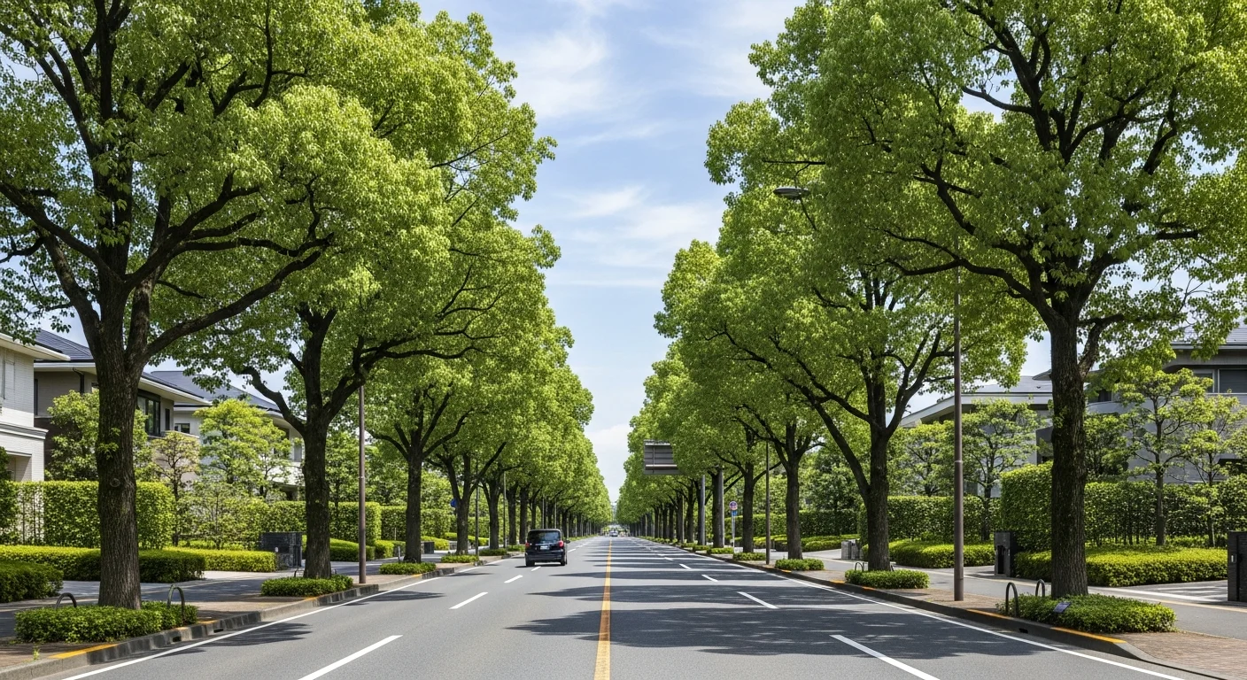 青葉区・田園都市線沿線の緑豊かな住宅街