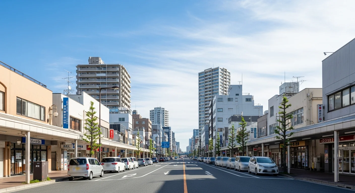 上大岡・戸塚エリアの駅前風景