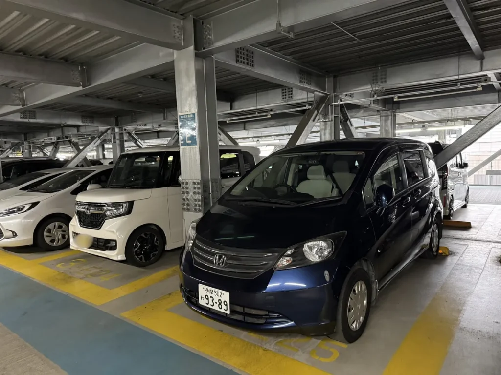 2026年5月4日 成田空港で旅行のお客様へホンダ フリードを宅配納車