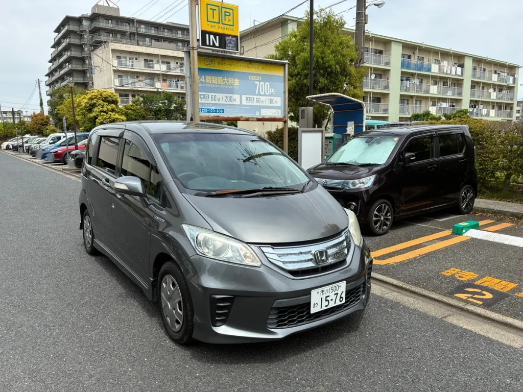 2026年5月8日 千葉県千葉市美浜区高浜で故障代車のお客様へホンダ フリードHVを宅配納車