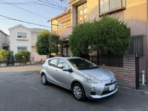 2026年5月10日 東京都練馬区早宮で故障代車のお客様へトヨタ アクアを宅配納車