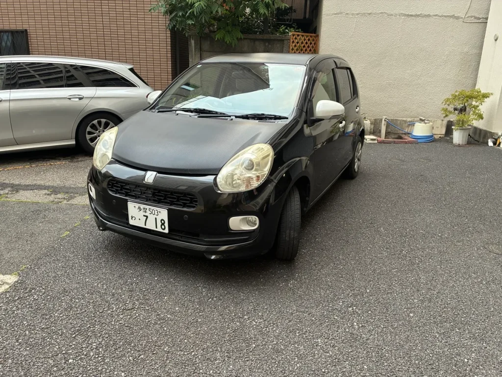 2026年5月14日 東京都新宿区西早稲田で納車待ちのお客様へトヨタ パッソを宅配納車