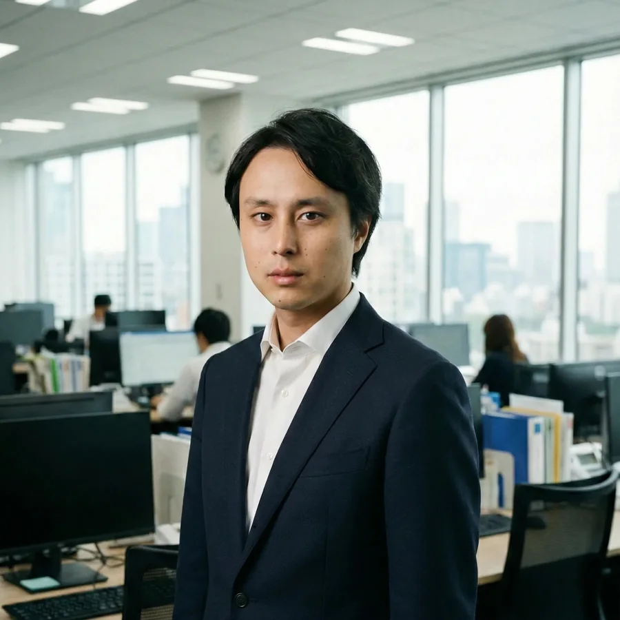 株式会社PeeLine 代表取締役 舟橋裕司のイラスト