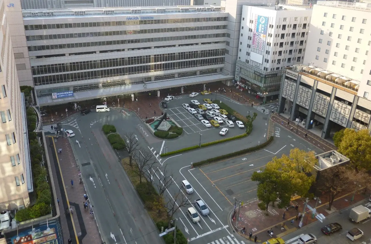 JR博多駅 駅前ロータリー