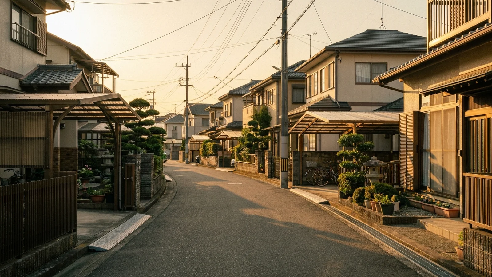 北九州の住宅街での新車納車待ち・代車向けマンスリーレンタカー