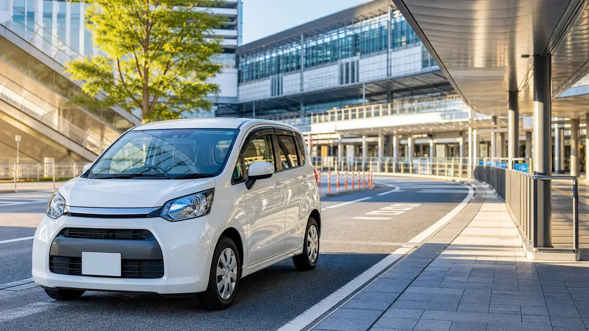 大宮駅周辺で車を受け渡すさいたま市のマンスリーレンタカー利用シーン