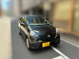 2026年6月1日 東京都中央区日本橋小網町で社用のお客様へミライースを宅配納車