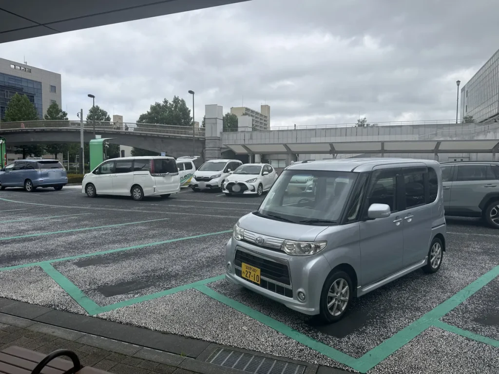 2026年6月21日 つくば駅で出張のお客様へタントを宅配納車