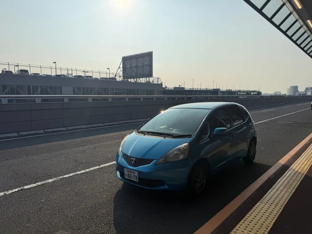 2026年7月22日 成田空港第2ターミナルで日本旅行のお客様へフィットを宅配納車