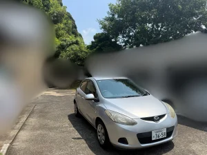 2026年7月22日 千葉県佐倉市大篠塚で納車待ちのお客様へデミオを宅配納車