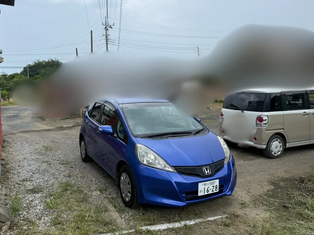 2026年7月26日 茨城県筑西市関本下で社用のお客様へフィットを宅配納車