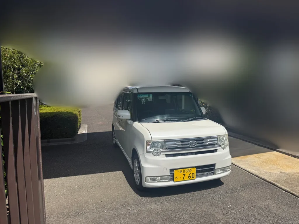 2026年8月9日 東京都杉並区永福で旅行のお客様へダイハツ ムーブコンテナを宅配納車