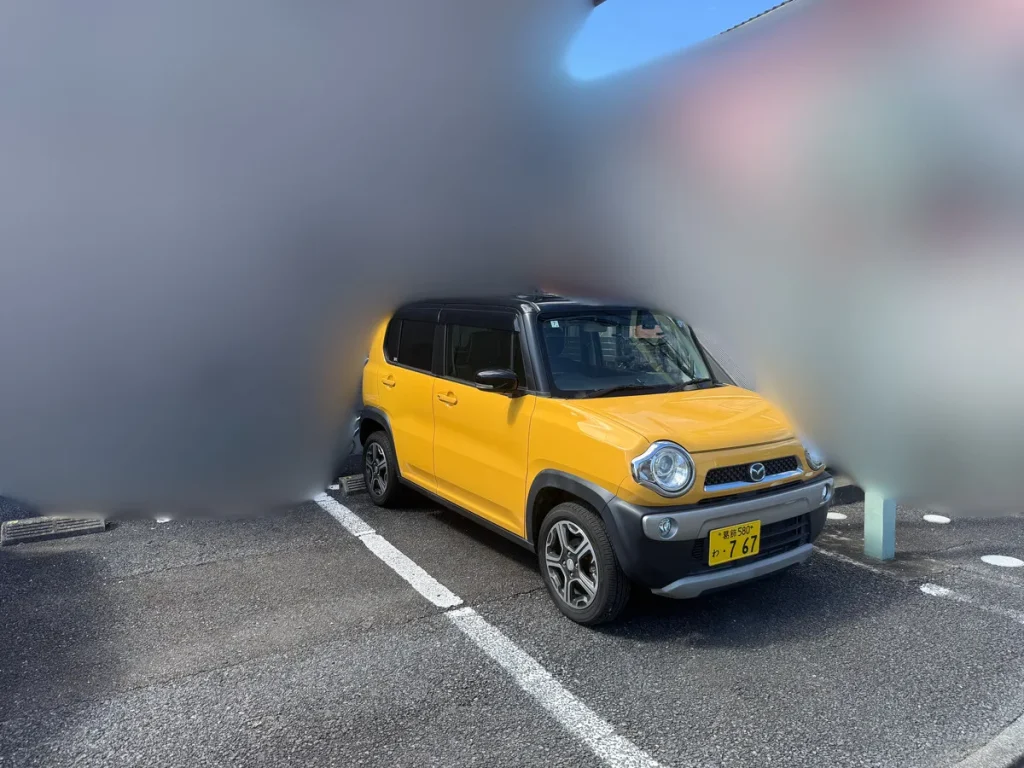 2026年8月15日 茨城県水戸市渡里町で納車待ちのお客様へマツダ フレアクロスオーバーを宅配納車